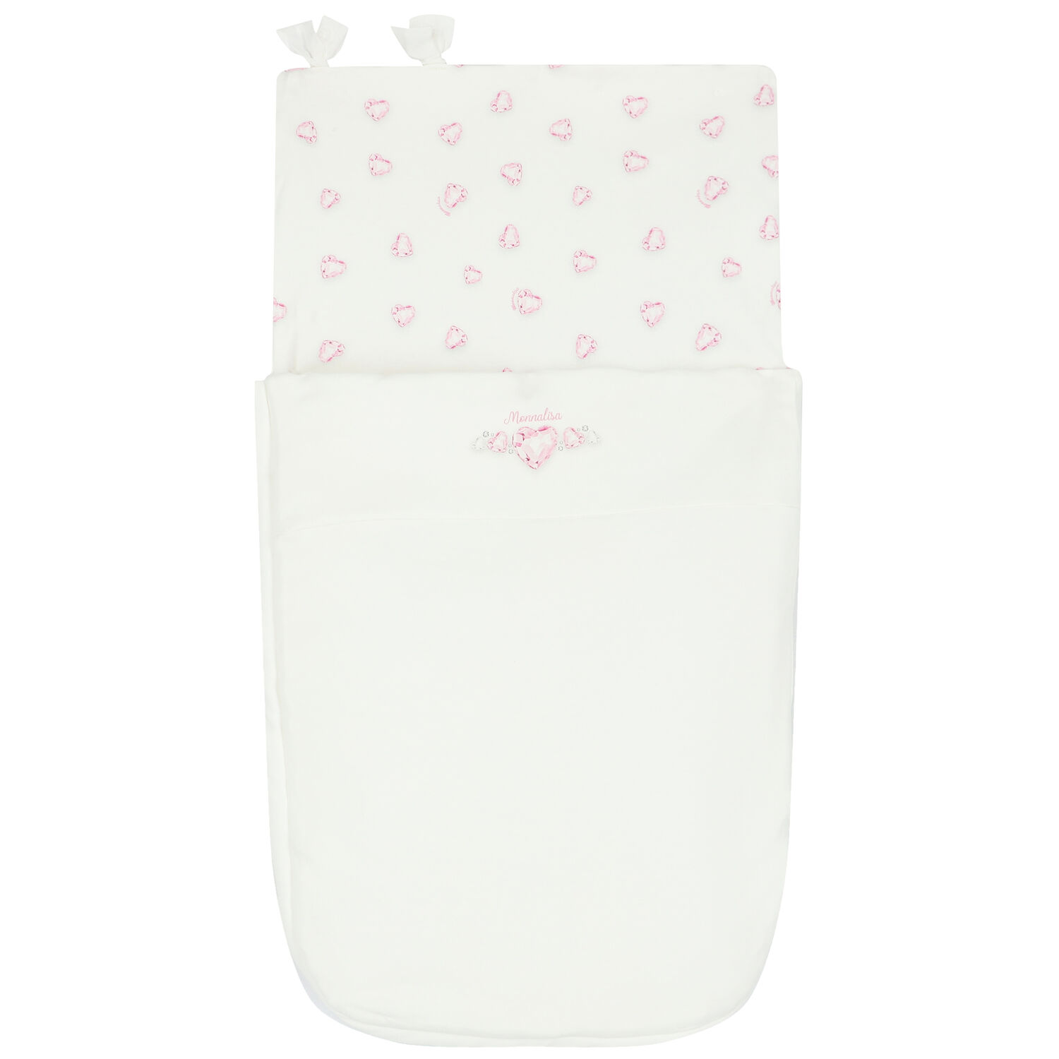 Girls Ivory Heart Baby Nest, 1, hi-res